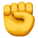 Raised fist